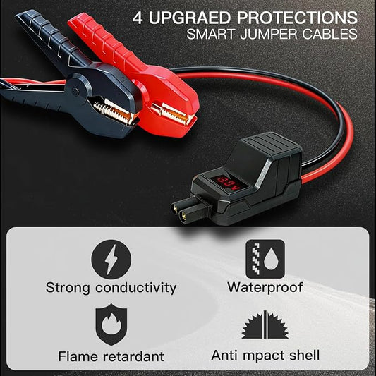 Smart Jump Starter Cable for MEGAWISE and Many Other Brands
