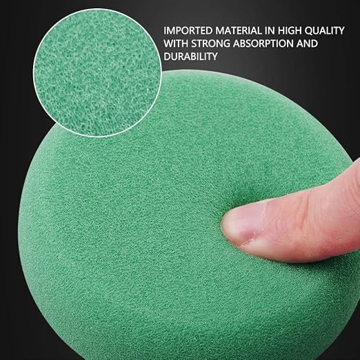 SPTA 29pcs Drill Buffing Pad Detail Polishing Pad Mix Size Kit with 5/8-11 Thread Backing pad & Adapters for Car Sanding, Polishing, Waxing (29Pcs Mini Polishing Pad Set1)