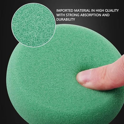 SPTA 29pcs Drill Buffing Pad Detail Polishing Pad Mix Size Kit with 5/8-11 Thread Backing pad & Adapters for Car Sanding, Polishing, Waxing (29Pcs Mini Polishing Pad Set1)