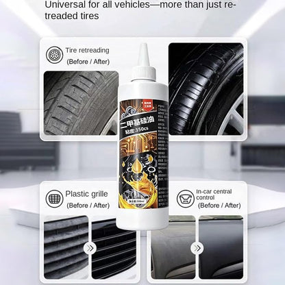 Genérico Tyre Shine 500 ml, Tyre Shine for Cars, Trailers, Vehicle, Automotive Maintenance, Motorcycle, Truck and SUV