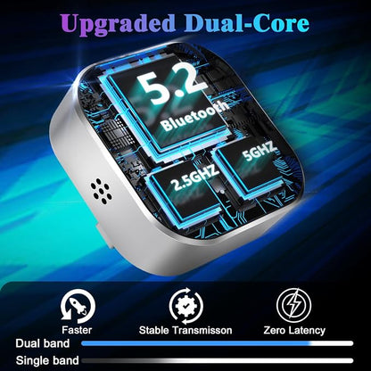 2026 Wireless CarPlay Adapter Upgrade Wired CarPlay to Wireless, Mini USB Design for Cars with Built-in Wired Apple CarPlay Plug and Play Easy Use Fast Stable Connection Car Play for iPhone