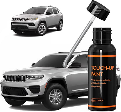 PSE/SSE Silver Zynith Touch Up Paint for Jeep, DIY Car Paint Scratch Repair Kit, Automotive Paints, Quick & Easy Fix Scratch Repair for Grand Cherokee/Grand Wagoneer/Wrangler/Compass/Wagoneer