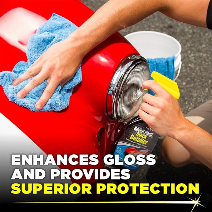 Stoner Car Care 92354-2PK Speed Bead Quick Detailer Spray – Fast Detail Spray for Dust, Smudges and Light Contaminants – Enhances Gloss and Slickness With Carnauba Wax – 22 fl oz (Pack of 2)