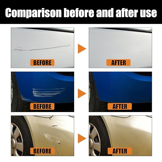 Scratch Remover for Vehicles,2026 New Scratch Removal Wax,Containing Wiping Sponge car Paint Scratch Repair Polishing Wax,Used for Deep Scratches on Various Vehicles (2pc)