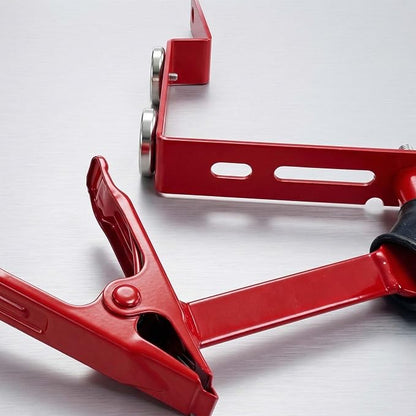 Lauco Paint-N-Stick Side View Mirror Paint Stand Holder with Clamp, ﻿Autobody Repair ﻿Paint Plier with Holder Set PPH0216