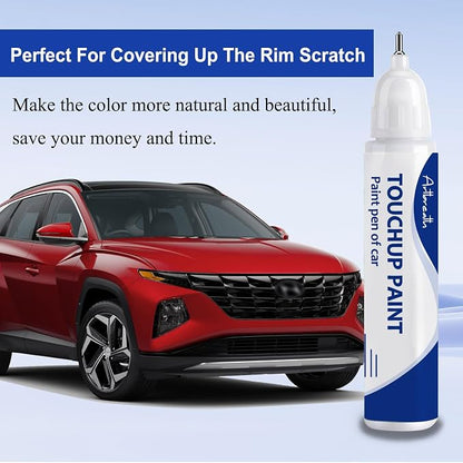 Calypso Red(Y2E) Touch Up Paint for Hyundai-Exact Match–Chips and Nicks Car Paint Scratch Repair Kit Automotive Paint Pen for Accent/Creta/Elantra/TUCSON/SANTA