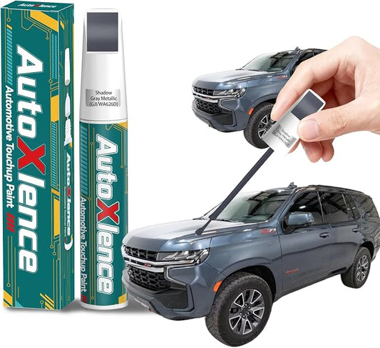 Shadow Gray Metallic(GJI/WA626D) Touch Up Paint Compatible with Chevrolet Car Paint Pen Scratch Repair Automotive Scratch Remover Fix Exact Color Match
