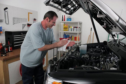Grime Boss Car Cleaning Auto Kit | Features Heavy Duty Hand & Surface Wipes, Microfiber Cloths, and Glass & Mirror Wipes