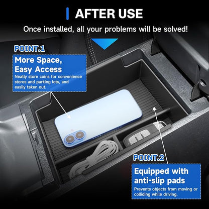 SXCY for 2026 Nissan Sentra Center Console Organizer Tray for 2026 Nissan Sentra Accessories Center Console Tray 2026 Sentra Armrest Console Organizer Tray