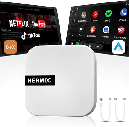 Android Auto Wireless Adapter Compatible with Samsung DeX,Wireless Android Auto Adapter Support YouTube, Netflix,Car Streaming Device,DeX Station, Desktop Experience for Car