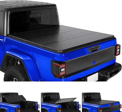Tyger Auto T5 Alloy Hardtop Truck Bed Tonneau Cover Compatible with 2020-2026 Jeep Gladiator JT | 5' (60") Bed | TG-BC5J3060