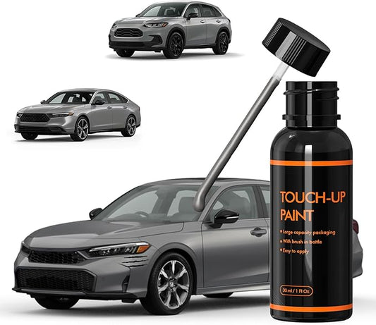 NH912P Urban Gray Touch Up Paint for Honda, DIY Car Paint Scratch Repair Kit, Automotive Paints, Quick & Easy Fix Scratch Repair for Accord/CRV/HRV