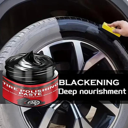 Trim Restorer Automotive, Weather Resistant Rapid Acting, Long Lasting Black Tire Shine, for Wheels, Seats, Bumpers, Cars, Trucks, RVs, SUVs