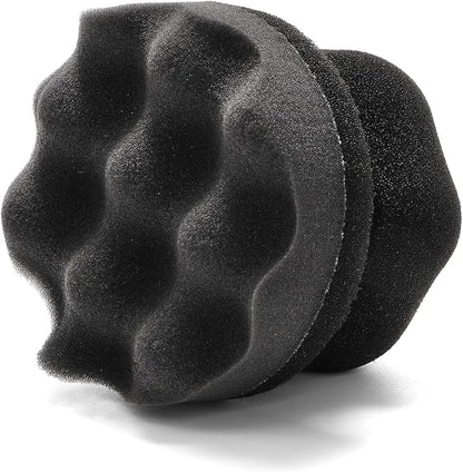 Yesland Tire Dressing Applicator, 4 Pack Tire Shine Applicator Dressing Pad - Hex Grip Design Car Cleaning Supplies - Durable & Reusable Tire Foam for Tire Detailing