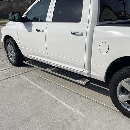 COMNOVA 6 Inch Running Boards Compatible with 2019-2026 Ford Ranger Super Crew Cab with 4 Full Size Doors, Ranger Steps Rock Sliders Step Bar, Side Steps Made with Stainless Steel.