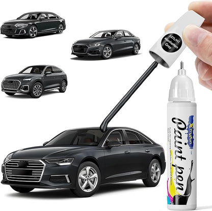 LX7L Manhattan Gray Touch Up Paint Compatible with Audi, DIY Car Paint Scratch Repair, Quick & Easy Fix Automotive Scratch Repair for Q5/Q6/Q8/A3/A4/A5/A6/A7/S4/S5/SQ5/E-Tron
