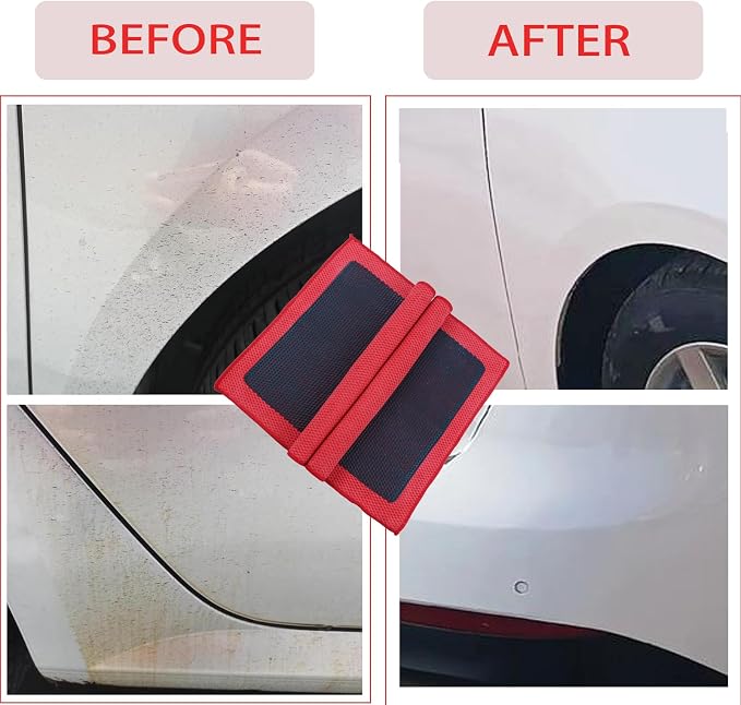 Clay Towels (12 * 12 in) Effective Cleaning & Release of Paint Contaminants | Professional Detail Products;Improve the Adhesion Between Aax and Sealant;Enhance Gloss and Color Saturation