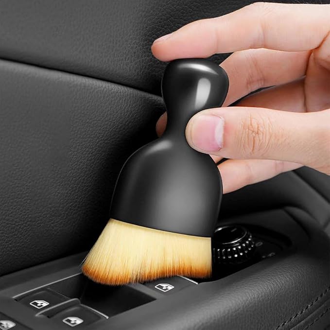 5Pcs Car Interior Cleaning Brush Set, Including Detailed car Cleaning Brushes, Suitable for Cleaning car interiors, Body Surfaces, air Vents, Sofas, and Computers.