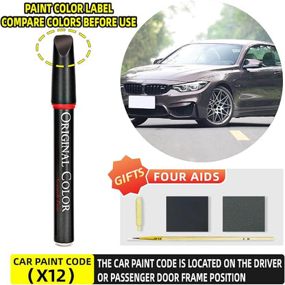 Carhoo X12 Smoked Topaz Touch Up Paint Suitable For BMW, Genuine Custom Color Absoulutely Without Color Differences (16ml)