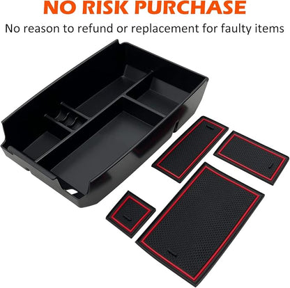 Compatible with Ford Escape 2020 2021 2022 2023 2024 2025 2026, Bronco Sport 2021-2023 2024 2025 2026 Accessories Center Console Tray Organizer, Armrest Secondary Storage Box