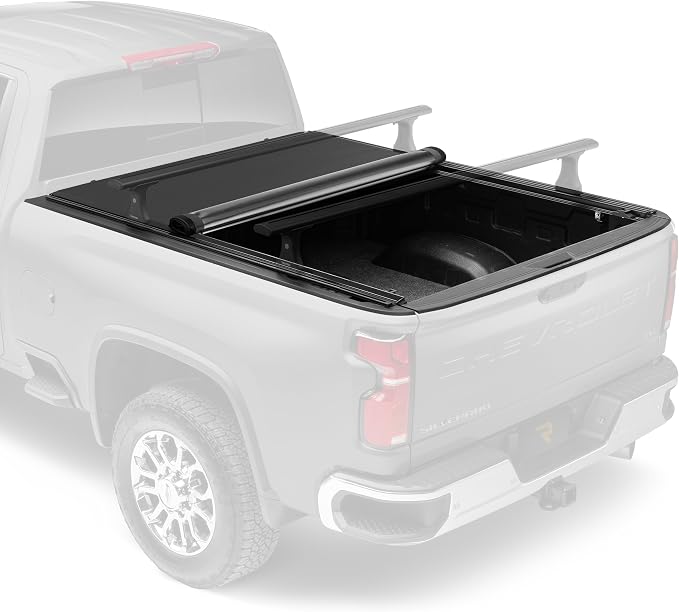 RealTruck TruXedo Pro X15 TS Soft Roll Up Truck Bed Tonneau Cover | 1272216 | Fits 2014-2018, 2019-2025 Chevy/GMC Silverado/Sierra 1500/2500/3500HD (Limited/Legacy) 8' 2" Bed (97.8")