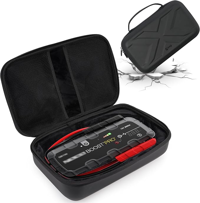 EVA Protection Case Compatible with NOCO Jump Starters - Boost GB150: 3000A/Boost X GBX155: 4250A UltraSafe Jump Starter(CASE ONLY)