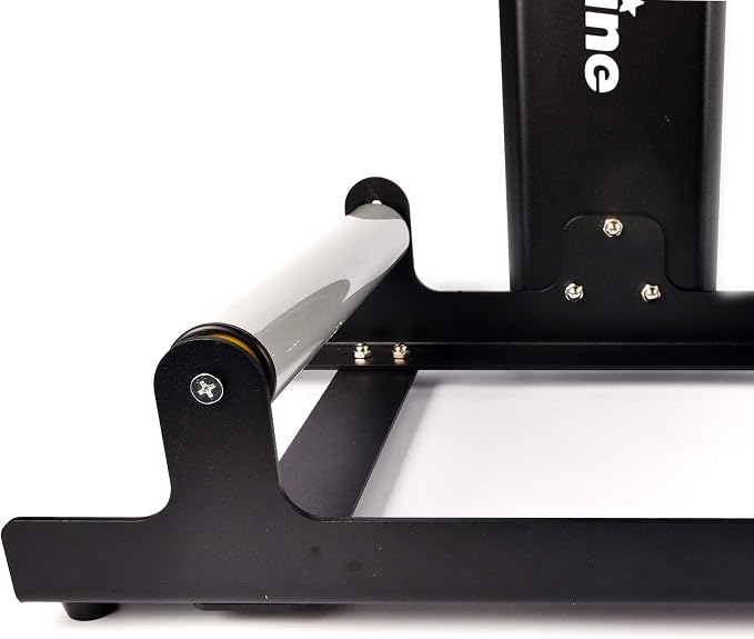 Maxshine XL Universal Wheel & Rim Detailing Rolling Stand (Black) | 360° Rotating Tire Stand for Car Detailing, Wheel Wash, Ceramic Coating & Tire Shine | Heavy-Duty Rim Detailing Roller Stand