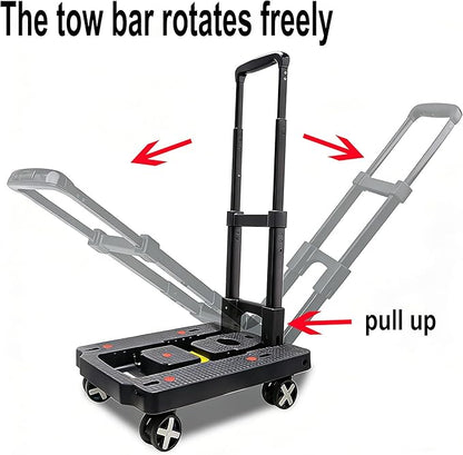 Car Seat Dolly for Airport - CarSeat Roller Cart Wheels for Airplane - Car Seat Travel Cart Carrier with Straps Foldable Luggage Trolley Folding Hand Truck(Green)