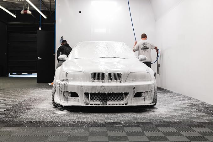Armour Detail Supply Shampoo+ High-Foaming pH Neutral Shampoo, Professional Automotive Cleaning, Compatible with Foam Cannons or Bucket Washes - 1 Gallon
