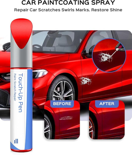 R-513 Rallye Red Touch Up Paint Compatible with Honda Exact Match Chips and Nicks Touch Up