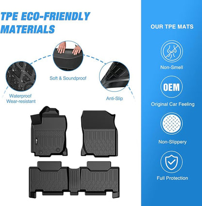 Nilight Floor Mats for Toyota RAV4 2013 2014 2015 2016 2017 2018 All Weather Custom Fit Heavy Duty Floor Liners