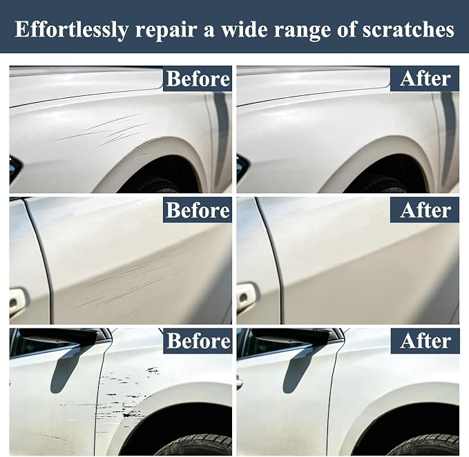 Ice Cap(040) Touch Up Paint Pen for Toyota 2-in-1 Quick & Easy Car Scratch Repair Kit Exact OEM Match for Avalon/RAV4/Camry/Corolla/Highlander/Prius/Sequoia/Sienna/Tacoma