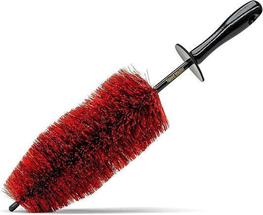 Speed Master Wheel Brush | Memory Foam Bristles | Safe on All Wheel Types | Clean Your Wheels with Ease!