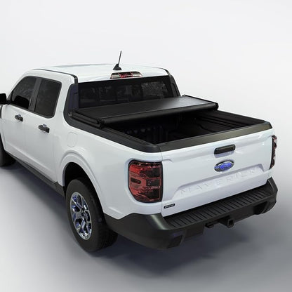 Toptiny Soft Folding Truck Bed Tonneau Cover|STF037|Fits 2022-2026 Ford Maverick 4' 6" Bed (54.4")
