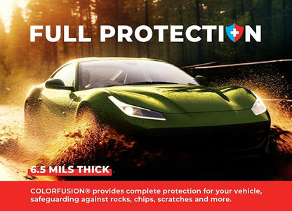 ColorFusion PPF by VViViD, Gloss Urban Green Dry Apply PPF Vinyl Car Wrap Roll 6ft x 5ft