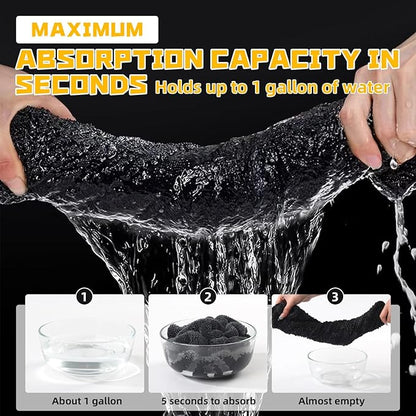 2-Pack Double-Twist Pile Microfiber Towels for Cars 1300 GSM Car Drying Towels (23.62" x 15.75") Ultra Absorbent Microfiber Towel, Streak-Free & Scratch-Free Car Cleaning Supplies with Edgeless Design