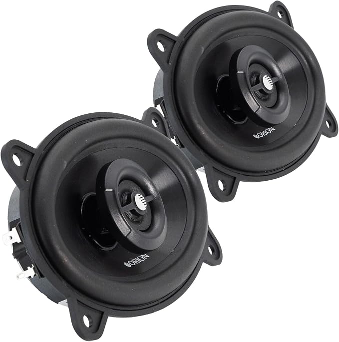 ORION Cobalt Series CB462 4x6” 2-Way Coaxial Car Speakers, 160W, 4 Ohms, Full Range, Enhanced Bass, Polypropylene Cone & Butyl Rubber Surround, Easy Install (Pair)