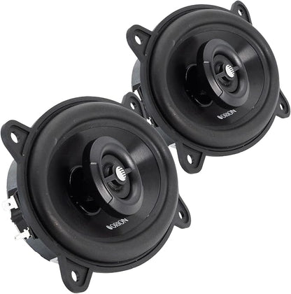 ORION Cobalt Series CB462 4x6” 2-Way Coaxial Car Speakers, 160W, 4 Ohms, Full Range, Enhanced Bass, Polypropylene Cone & Butyl Rubber Surround, Easy Install (Pair)