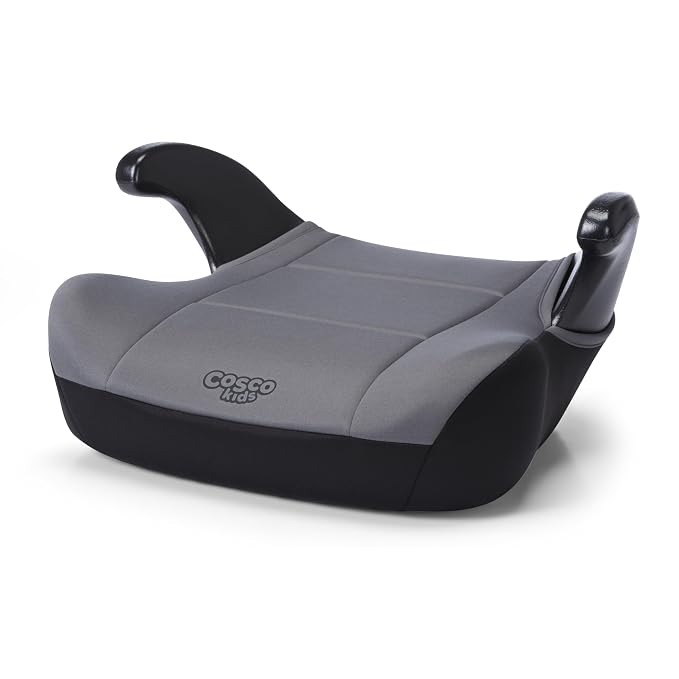 Cosco Kids Topside Booster Car Seat, Black Gem