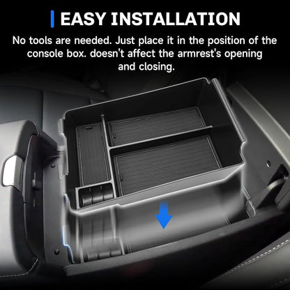 SXCY for 2025 2026 Nissan Murano Center Console Organizer for 2025 2026 Nissan Murano Accessories for 2026 Nissan Murano Console Organizer Armrest Console Tray