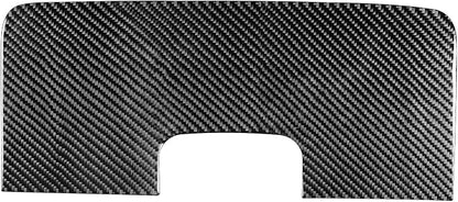 Real Carbon Fiber Fit for Chevy Silverado/GMC Sierra 1500 2014-2018 for 2500/3500HD 2015-2019 Car Co-Pilot Glove Box Panel Trim Dash Decals Sticker Decor Auto Interior Accessories Cover Black
