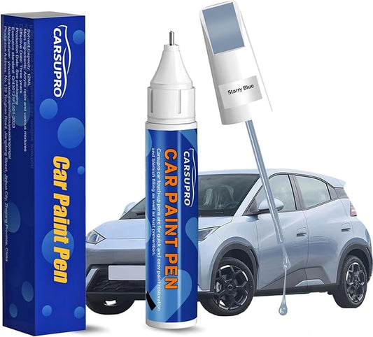Blue Touch Up Paint for Cars,Car Paint Touch Up Pen for Deep Scratches,Car Scratch Repair Pen Auto Scratch Remover for Easy to Use and Fix(Starry Blue)