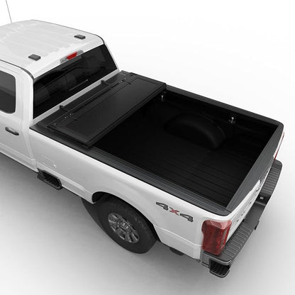 Toptiny Low Profile Flip Up Truck Bed Tonneau Cover Fits 2017-2026 Ford F-250/F-350 Super Duty 6.75' Bed (82")