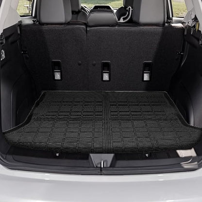 Floor Mats for Subaru Crosstrek 2018-2021-2023, for Subaru Impreza(NOT Hybrid) 2017-2023, Front Rear Mats & Cargo Mat, TPE Anti-Slip Waterproof Summer Winter Floor Liners Car Accessories