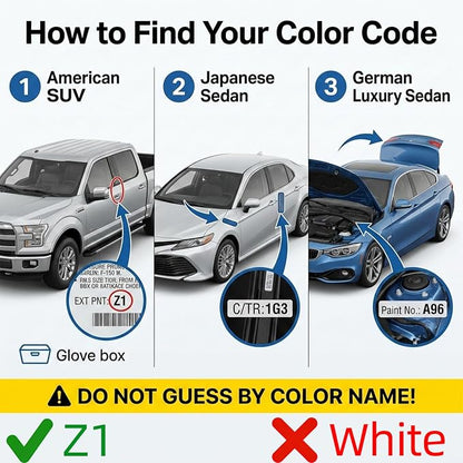 Dark/Nautical Blue (8S6) Touch Up Paint Pen Compatible with Toyota - Exact Color Match, 2-in-1 Brush & Pen,Car Paint Scratch Repair Kit for RAV4/Camry/Corolla/Tacoma/Highlander/Sienna
