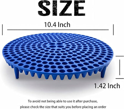 10.4" Heavy Duty Car Wash Bucket Insert (2-Pack) & Wash Mitt Kit - 10.6 oz Detailing Dirt Separator & Grit Trap, Scratch-Free Auto Wash, Fits 3.5 to 5 Gallon Buckets (Black Kit)