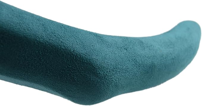Quick Install Sporty Lake Blue Suede Steering Wheel Cover Universal fit Any 14 ½ to 15 inches Car SUV Pickup Azure Blue Cerulean Cyan