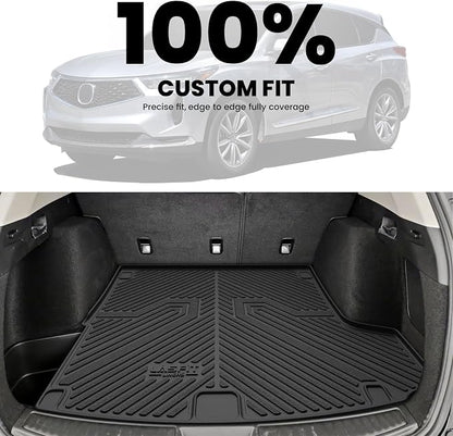 LASFIT Cargo Liner for Acura RDX 2019-2026 Cargo Mat All Weather TPE Trunk Floor Mat Custom Fit for Acura RDX Cargo Tray Non-Slip Rear Trunk Liner, Black