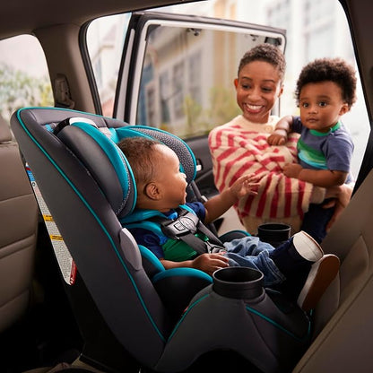Disney Baby Grow and Go All-in-One Convertible Car Seat, Infant to Toddler Carseat, Mickey Sprinkle
