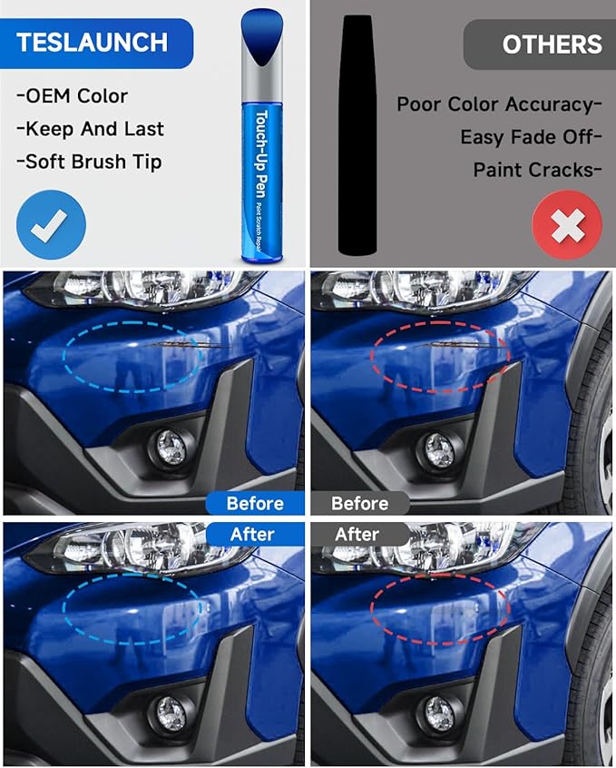 K7X WR(World Rally) Blue Pearl Compatible with Subaru Exact Match Touch Up Paint Car Scratch Repair